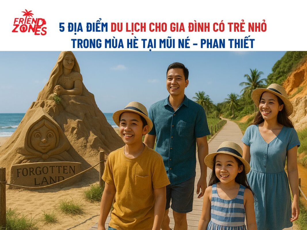 địa điểm du lịch cho gia đình có trẻ nhỏ trong mùa hè