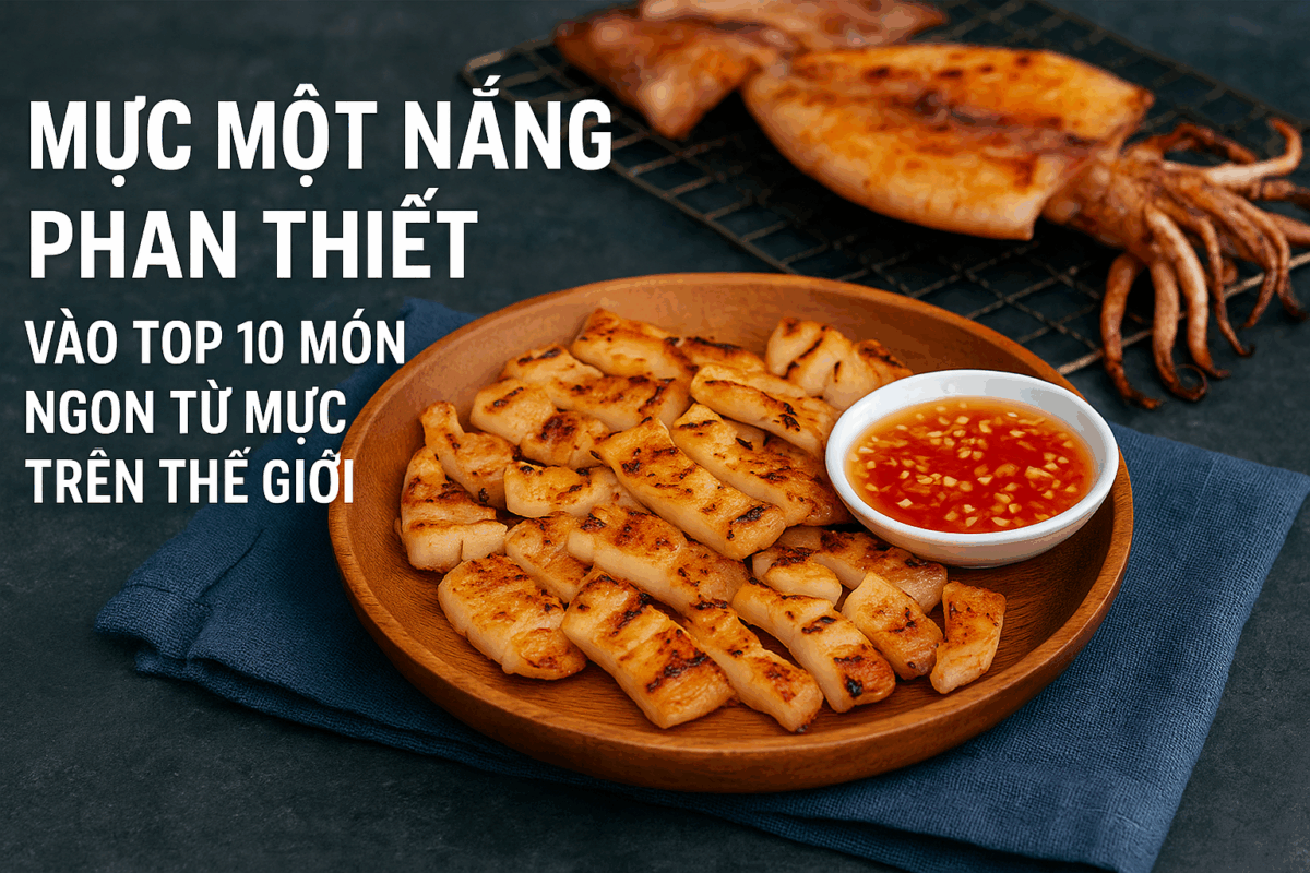 Mực một nắng Phan Thiết